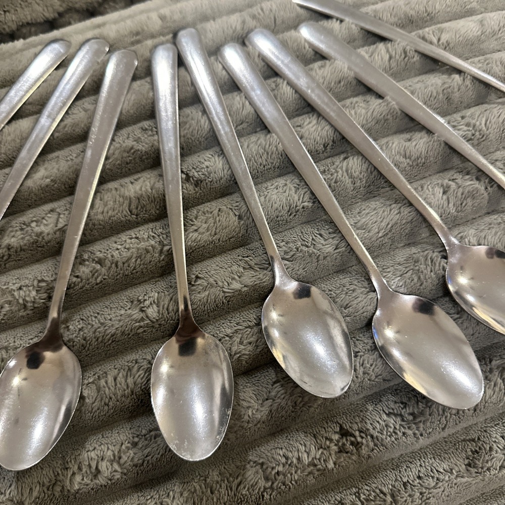 9 Teaspoons‎ Qualite "Windsor"Stainless Steel Flatware Silverware